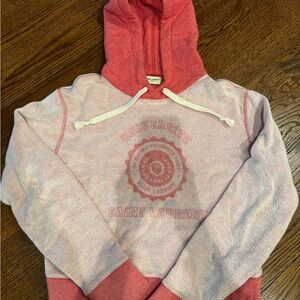 Saint Laurent Pink and White Hoodie